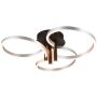 Trio CARUSO 648110605 Plafonlámpa 1x43w/led 2300+3000+4000k 4980lm ip20