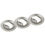 Trio JURA 650100307 Beépíthető spotlámpa 3x15w/gu10 ip20