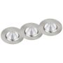Trio ZAGROS 650710307 Beépíthető spotlámpa 3x5.5w/led 3000k 345lm ip65