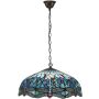 Endon DRAGONFLY BLUE 66148 Függőlámpa 3x60W/E27 IP20