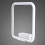 Altavola Design Ledowe kwadraty LA079/W_in_3k_white Fali lámpa 1x15W/LED 3000K 900lm IP44