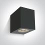 One Light Outdoor Cube 67142H/AN Fali lámpa 1x6W/GU10 IP65