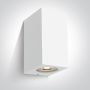 One Light Outdoor Cube 67142K/W Fali lámpa 2x6W/GU10 IP65