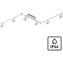 Paul Neuhaus SILEDA 6787-96 Spotlámpa 6x41W/LED 3000k 4500lm ip44