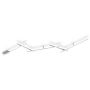 Trio INDIRA 674610507 Plafonlámpa 5x25w/led 3000k 650lm+350lm ip20