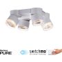Paul Neuhaus PURE-NOLA 6864-16 Spotlámpa 4x66W/LED 3000k 7600lm ip20