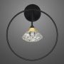 Altavola Design Tiffany LA059/W_black Fali lámpa 1x1x3W/LED 3000K 180lm IP20