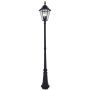 Lutec LONDON SOLAR 6951301189 Utcai lámpa 3x6w/ 2700k 300lm ip44