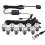 Endon IKONPRO CCT 73347 Kerti lámpa 10x0,75W/LED 3000K/4000K 120LM IP67