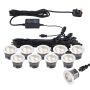 Endon IKONPRO CCT 73349 Kerti lámpa 10x0,75W/LED 3000K/4000K 410LM IP67