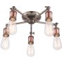 Endon HAL 76336 Plafonlámpa 5x40W/E27 IP20