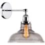 Altavola Design NEW YORK LOFT LA040/W_smoky_chrom Fali lámpa 1x40W/E27 IP20