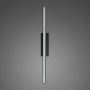 Altavola Design Linea No.1 LA089/W_38,5_4k_black Fali lámpa 1x9W/LED 4000K 620lm IP44