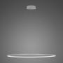 Altavola Design Ledowe okręgi LA073/P_100_in_3k_silver Függőlámpa 1x38W/LED 3000K 2280lm IP44