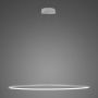 Altavola Design Ledowe okręgi LA073/P_120_in_3k_silver Függőlámpa 1x45W/LED 3000K 2700lm IP44