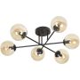 Emibig BRENDI 833/6B Plafonlámpa 6x3W/E14/T26 IP20
