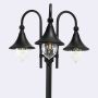 Norlys FIRENZE 830B Utcai lámpa 3x9W/E27 IP54