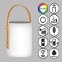 Fischer&Honsel Bari 850273 Asztali lámpa 2x0.5W/LED RGBW 40lm IP44