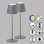Fischer&Honsel Cosenza 850342 Asztali lámpa 2x2W/LED RGBW 270lm IP44