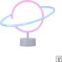 Paul Neuhaus NEON-SATURN 85029-70 Asztali lámpa 1x1W/LED ip20