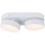 Lutec STANOS 8600502446 Plafonlámpa 2x13.6w/led 2700K-6500K(CCT) 800lm ip20