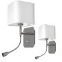 Milagro NAPOLI ML63600 Fali lámpa 1xE27+ 1W LED 4000K 90LM IP20