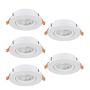 Eglo BARRANCO 902263 Beépíthető spotlámpa 5x4.5W/LED 2700K, 4000K, 6500K 5X450lm ip20
