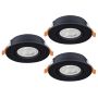 Eglo BARRANCO 902265 Beépíthető spotlámpa 3x4.5W/LED 2700K, 4000K, 6500K 3X450lm ip20