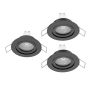 Eglo BARRANCO GU10 902251 Beépíthető spotlámpa 3x4.5W/GU10 ip44