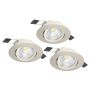 Eglo SALICETO 900746 Beépíthető spotlámpa 3x6W/LED 2700K 1350lm IP20