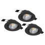 Eglo SALICETO 900747 Beépíthető spotlámpa 3x6W/LED 2700K 1350LM IP20
