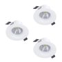 Eglo SALICETO 902277 Beépíthető spotlámpa 3x4.8W/LED 2700K 3X450lm ip20
