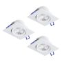 Eglo SALICETO 902283 Beépíthető spotlámpa 3x4.8W/LED 2700K 3X450lm ip20