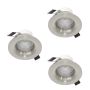 Eglo SALICETO 902279 Beépíthető spotlámpa 3x4.8W/LED 2700K 3X450lm ip20