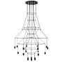 King Home FLUSSO 91909 Függőlámpa 20x3W/G9 2700K 4800LMLM IP20