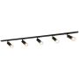 Italux MARVI TR DOLORES 922503-5-BL-SET Sínreflektor 5x40W/E27 IP20