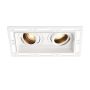 Endon TRIMLESS DOWNLIGHT 94754 Beépíthető spotlámpa 2x50W/GU10 IP20