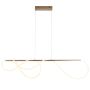 Endon ATTALEA 97629 Függőlámpa 1x43.7W/LED 3000K 4000LM IP20