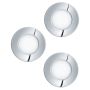 Eglo FUEVA 98635 Beépíthető spotlámpa 3x2.8W/LED 3000K 1050lm IP20/IP44