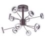 Italux METIS AX16002-12A COFFEE Plafonlámpa 12x4,8W/LED IP20
