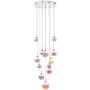 Dar Lighting CESARIO CES1250 Függőlámpa 12x1,66W/LED 3000K 775LM