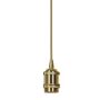 Italux CLASSO DS-M-034 GOLD Függőlámpa 1x60W/E27