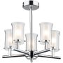Dar Lighting ELBA ELB0550 Plafonlámpa 5x40W/G9 IP44