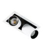 Italux MERCANTA GL7117-2/12W 4000K WH+BL Beépíthető spotlámpa 2x12W/LED 1640LM IP20