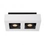 Italux CASEMIRO IT8001S2-WH/BK Felületi spotlámpa 2x50W/GU10