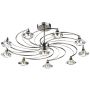 Dar Lighting LUTHER LUT2367 Plafonlámpa 10x40W/G9