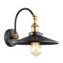 Italux VERDA MBM-3458/1 BK+GD Fali lámpa 1x40W/E27