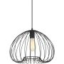 Italux MEDDI MDM-4583-1-BK Függőlámpa 1x40W/E27 IP20