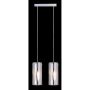 Italux TRIPLET MDM1575/2CR Függőlámpa 2x60W/E27