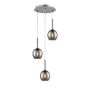 Zuma Line MONIC MD1629-3B CHROME Függőlámpa 3x40W/E14